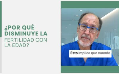 ¿Por qué disminuye la fertilidad con la edad?