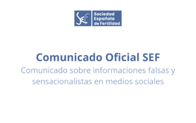 Comunicado Oficial emitido por la SEF sobre informaciones falsas y sensacionalistas en medios sociales
